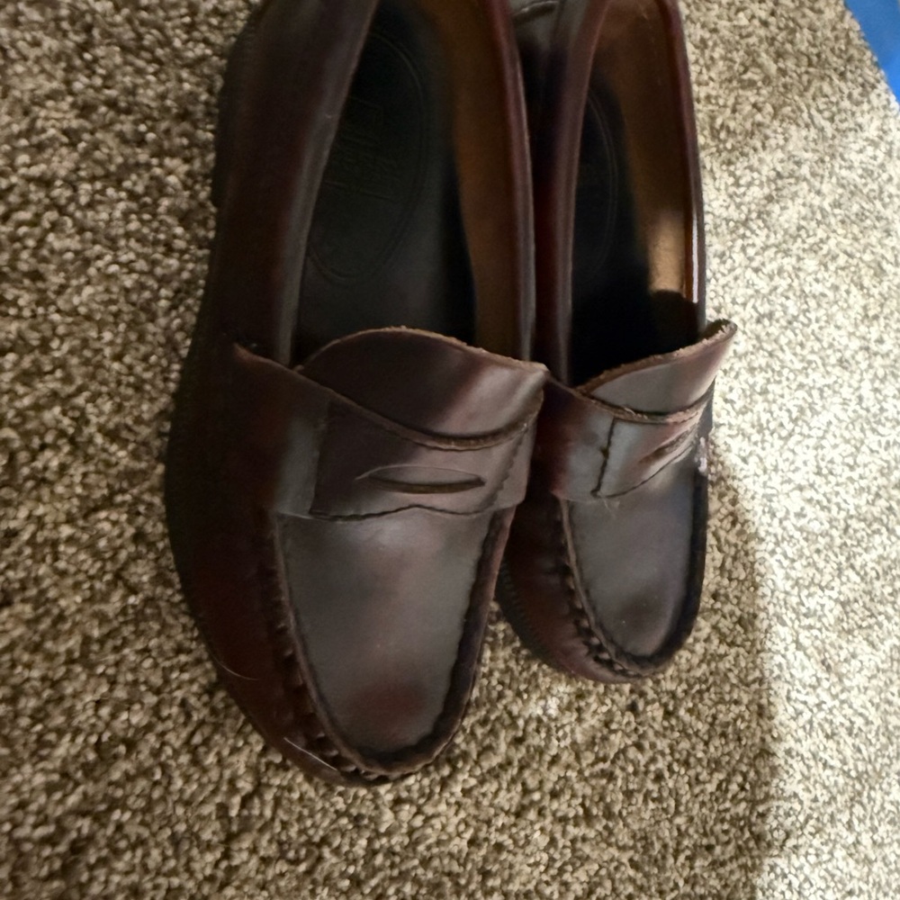 Sperry Kids Brown Dress Loafers size 9.5